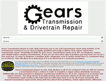 Tablet Screenshot of gearstrans.com